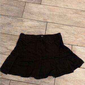 OAK + FORT Black Skater Skirt